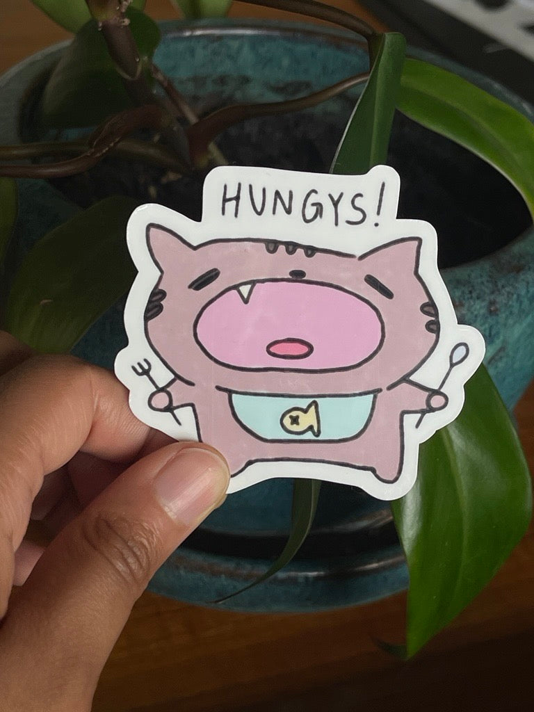 Hungys! Sticker